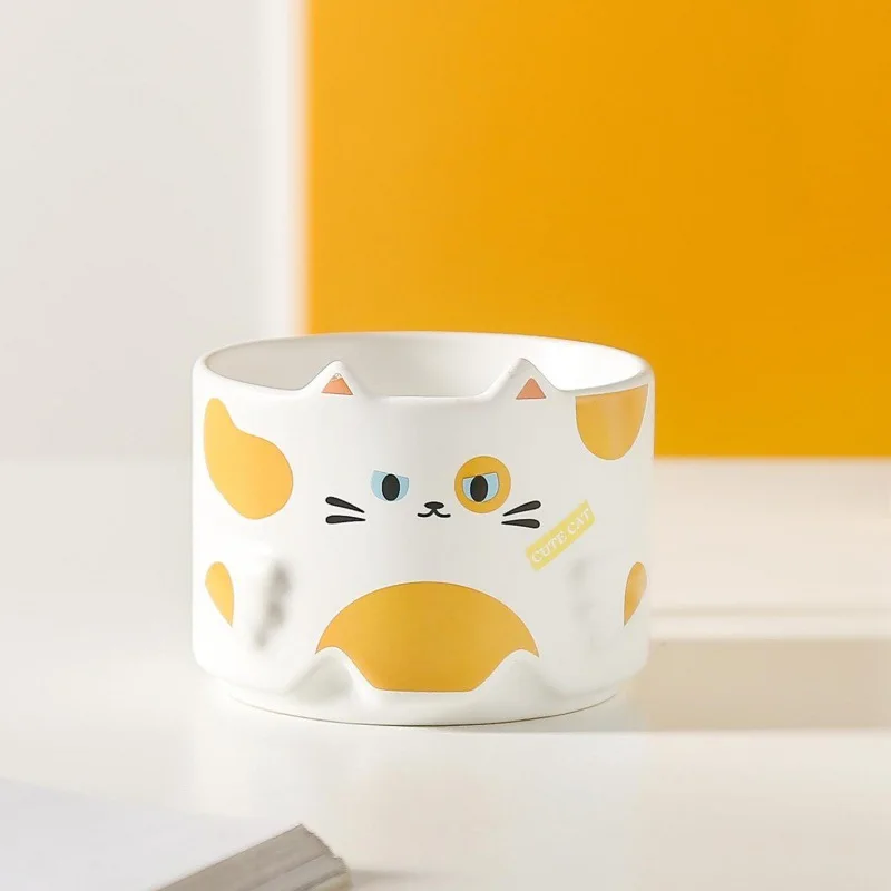 Cartoon Cat Cup Creative Ceramic Stacked Cups Household Water Glass Ceramic Home Decoration Goblet Breakfast Milk Glass
Cartoon Cat Cup Creative Ceramic Stacked Cups Household Water Glass Ceramic Home Decoration Goblet Breakfast Milk Glass