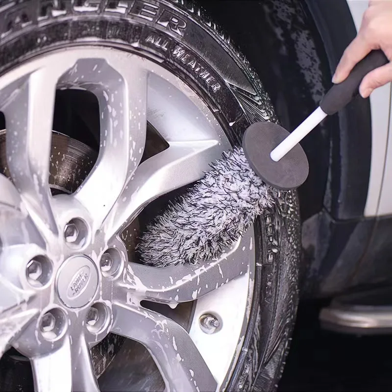 Car Microfiber Premium Wheels Brush Non-Slip Soft Handle Car Wheel Spokes Car Wash Accessories Detailing Brush
Car Microfiber Premium Wheels Brush Non-Slip Soft Handle Car Wheel Spokes Car Wash Accessories Detailing Brush