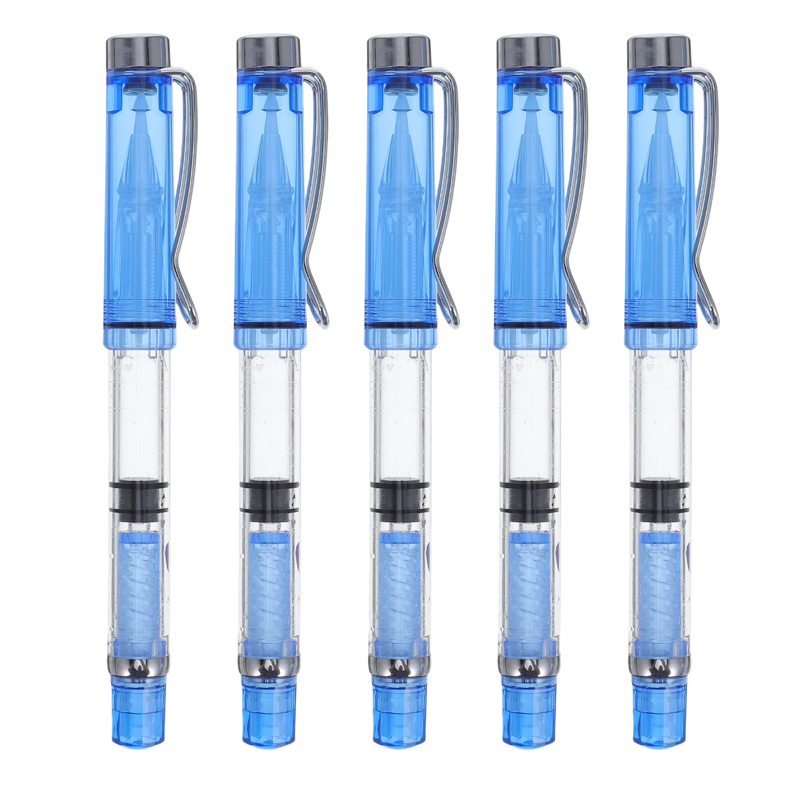 5pcs Steel Nib Brush Pen Portable Flexible Tip For Chinese Calligraphy Sketching Art Refillable Fountain Brush Pen Sumi Ink Tool
5pcs Steel Nib Brush Pen Portable Flexible Tip For Chinese Calligraphy Sketching Art Refillable Fountain Brush Pen Sumi Ink Tool