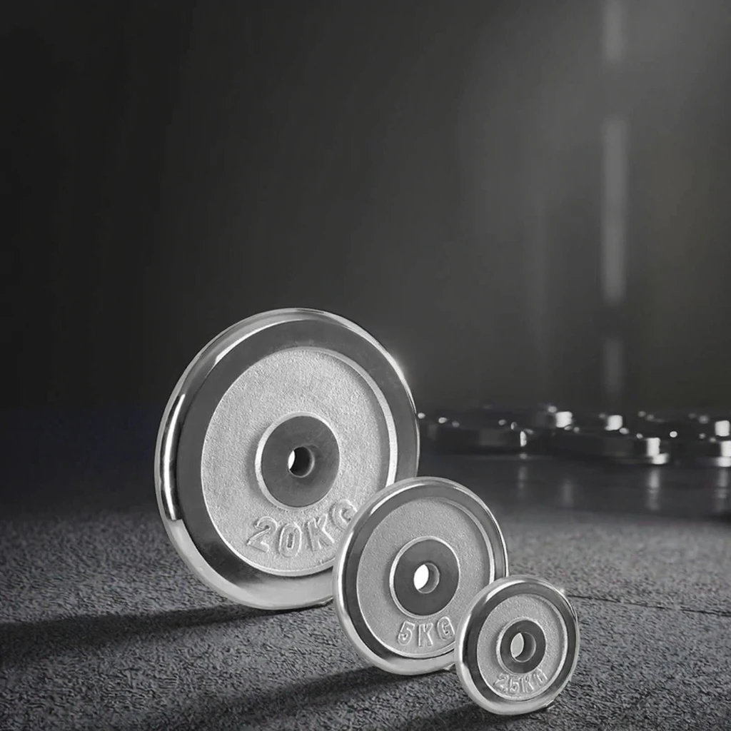 Custom Logo Silver Discs Gym Fitness Weight Lifting Cast Iron Electroplated Round Chrome Weight Platepromote sales
Custom Logo Silver Discs Gym Fitness Weight Lifting Cast Iron Electroplated Round Chrome Weight Platepromote sales