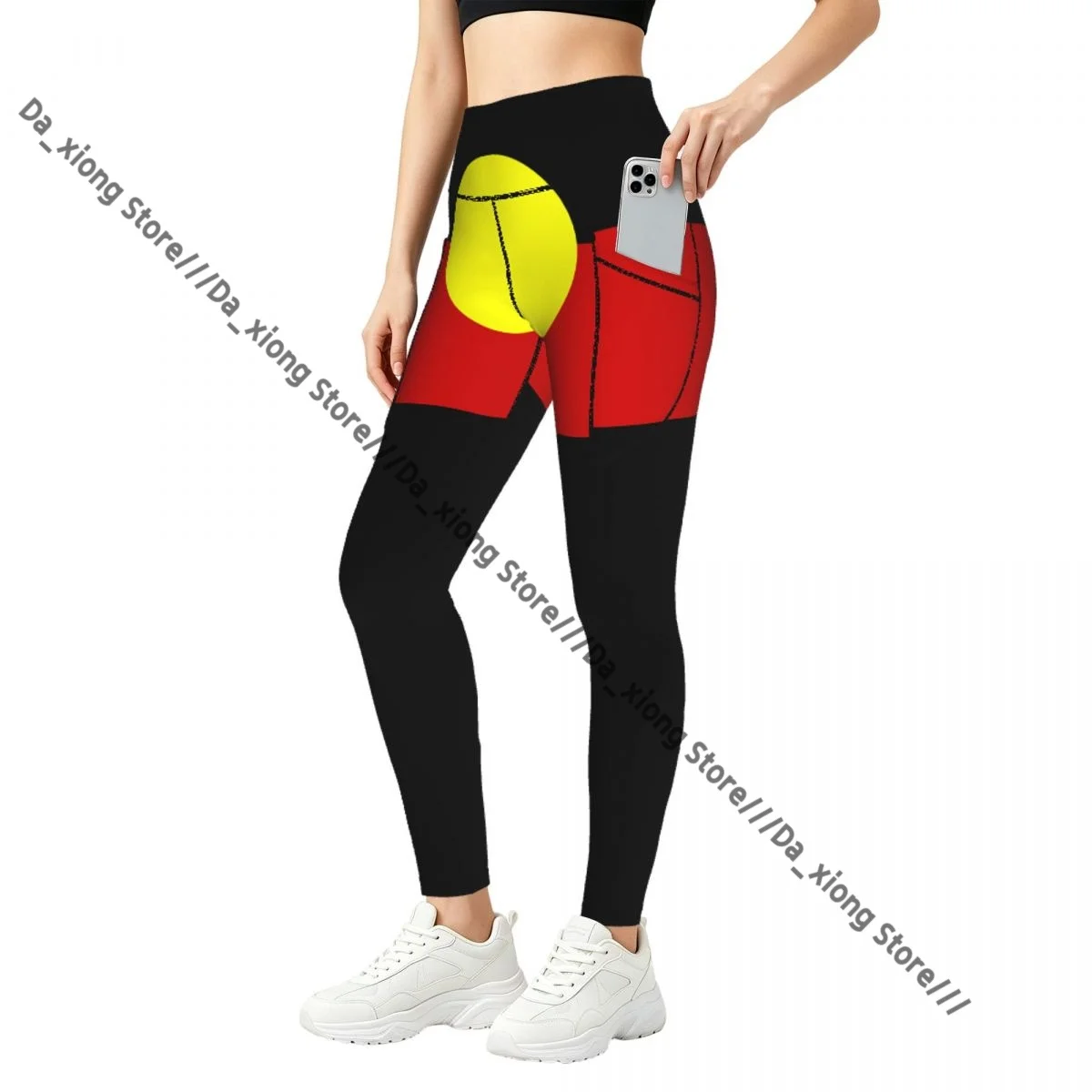 Australian Aboriginal Flag Women Yoga Pants With Pockets Stretch Slim Fitness Leggings
Australian Aboriginal Flag Women Yoga Pants With Pockets Stretch Slim Fitness Leggings
