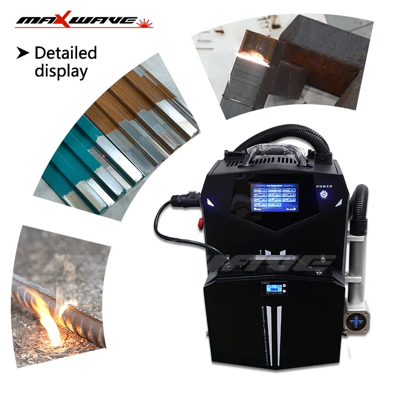 Portable Metal Rust Laser Cleaning Machine Harmless Pulsed Laser Cleaner Metal Rust Paint Removal Machine Coating remover
Portable Metal Rust Laser Cleaning Machine Harmless Pulsed Laser Cleaner Metal Rust Paint Removal Machine Coating remover