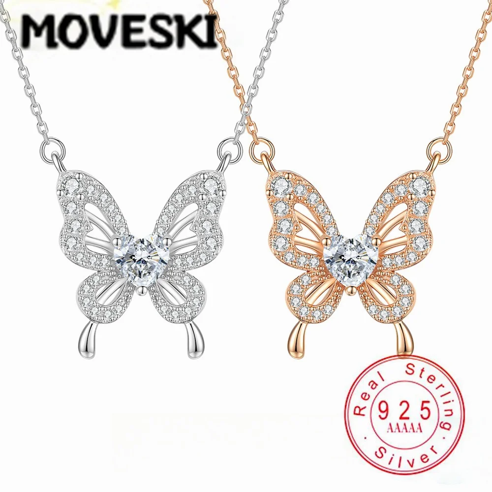 MOVESKI S925 Sterling Silver 1CT Moissanite Butterfly Pendant Necklace for Women,Hypoallergenic Fine Jewelry Gift
MOVESKI S925 Sterling Silver 1CT Moissanite Butterfly Pendant Necklace for Women,Hypoallergenic Fine Jewelry Gift