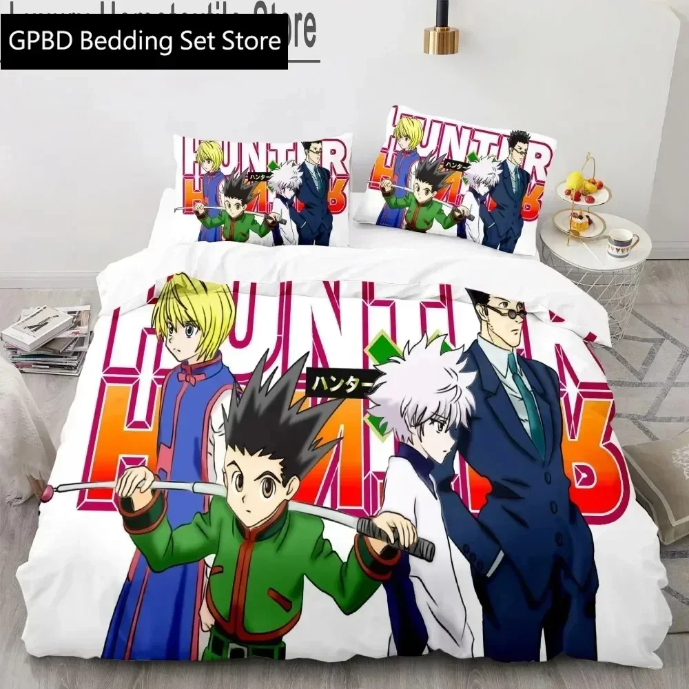 3d Anime Hunter X Hunter Bedding Set Duvet Cover Bed Set Quilt Cover Pillowcase Comforter king Queen Size Boys Adult Bedding Set
3d Anime Hunter X Hunter Bedding Set Duvet Cover Bed Set Quilt Cover Pillowcase Comforter king Queen Size Boys Adult Bedding Set