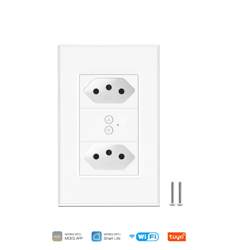 Умная розетка Tuya WiFi (бразильский стандарт) — приложение с дистанционным управлением | Таймер и управление зонами | Домашняя умная розетка | Работает с Alexa
Умная розетка Tuya WiFi (бразильский стандарт) — приложение с дистанционным управлением | Таймер и управление зонами | Домашняя умная розетка | Работает с Alexa