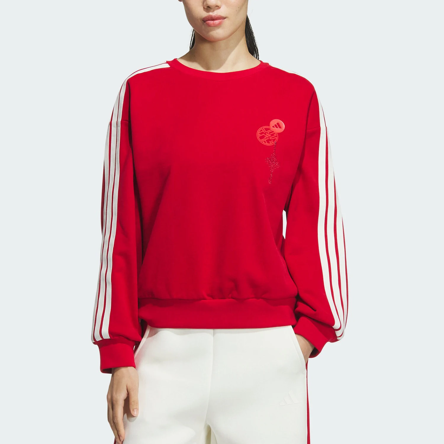 Официальный оригинальный осенне-зимний новый женский вязаный спортивный свитшот с круглым вырезом Adidas JZ1663
Официальный оригинальный осенне-зимний новый женский вязаный спортивный свитшот с круглым вырезом Adidas JZ1663