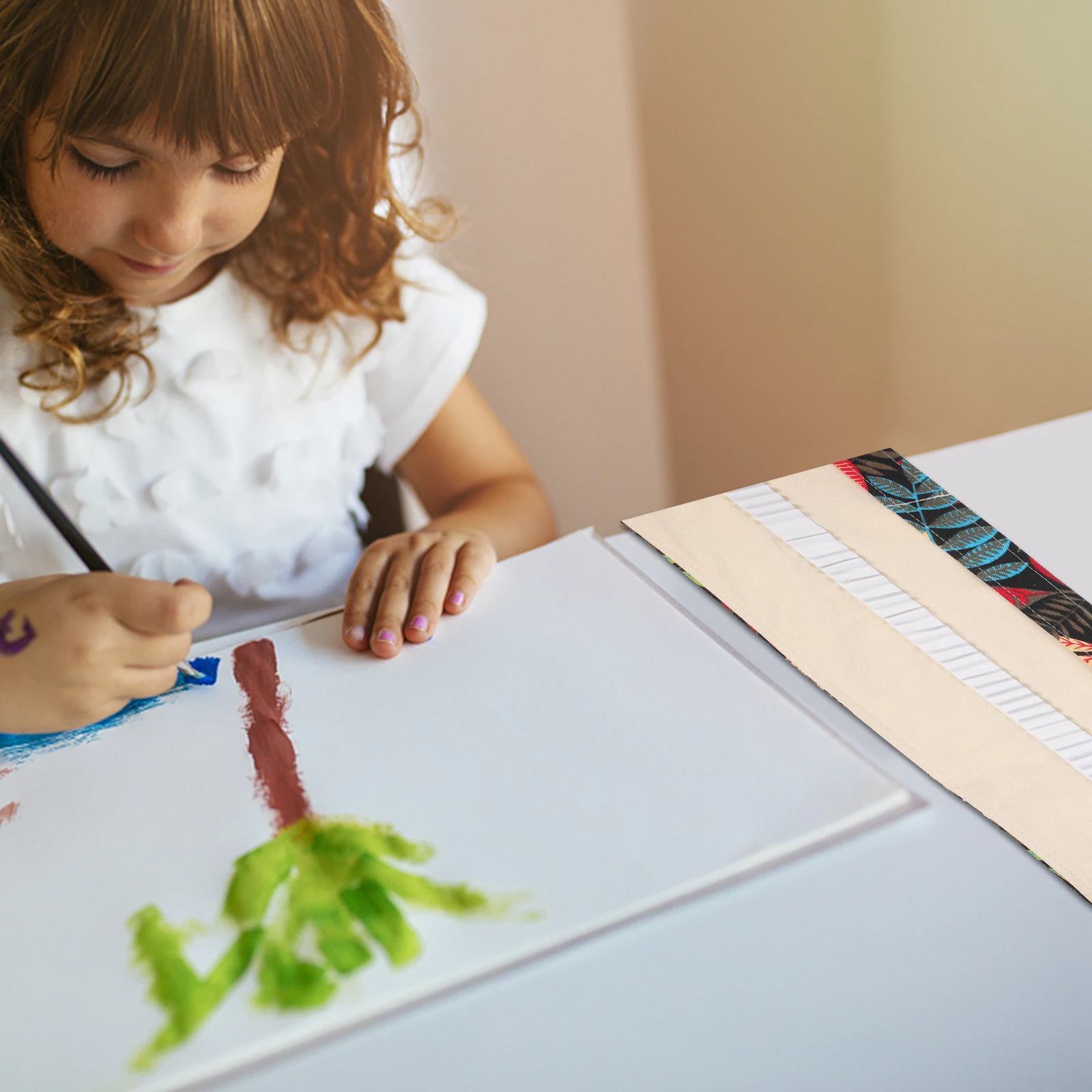 Cartoon Canvas Pencil Bag Colorful Roll Up Pencil Case Large Capacity Drawing Pouch Art Pen Storage Organizer
Cartoon Canvas Pencil Bag Colorful Roll Up Pencil Case Large Capacity Drawing Pouch Art Pen Storage Organizer