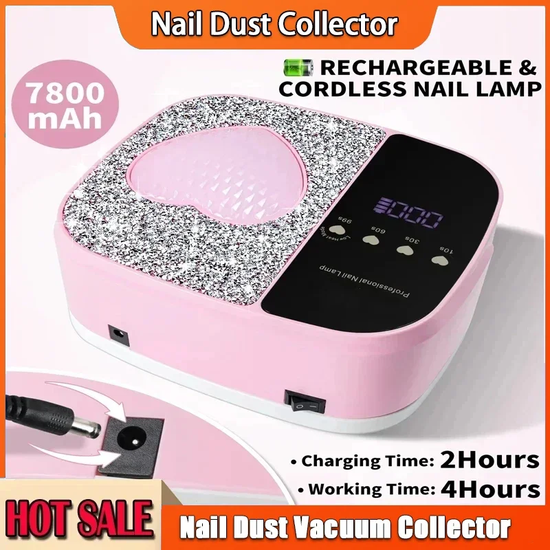 Wireless LED Nail Lamp UV Dryer Rechargeable 36 LEDs UV Gel Polish Acrylic Drying Equipment for Nails
Wireless LED Nail Lamp UV Dryer Rechargeable 36 LEDs UV Gel Polish Acrylic Drying Equipment for Nails