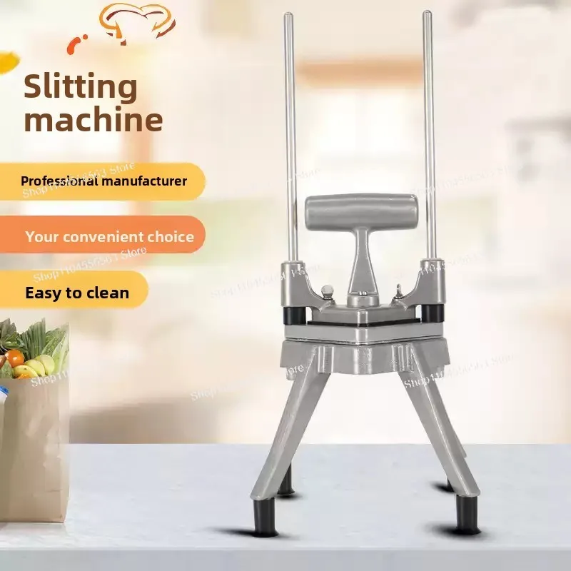 Commercial Multifunctional Chopper, 3/8" & 1/4" Dual Blades, for Dicing, French Fries Cutting & Onion Slicing
Commercial Multifunctional Chopper, 3/8" & 1/4" Dual Blades, for Dicing, French Fries Cutting & Onion Slicing