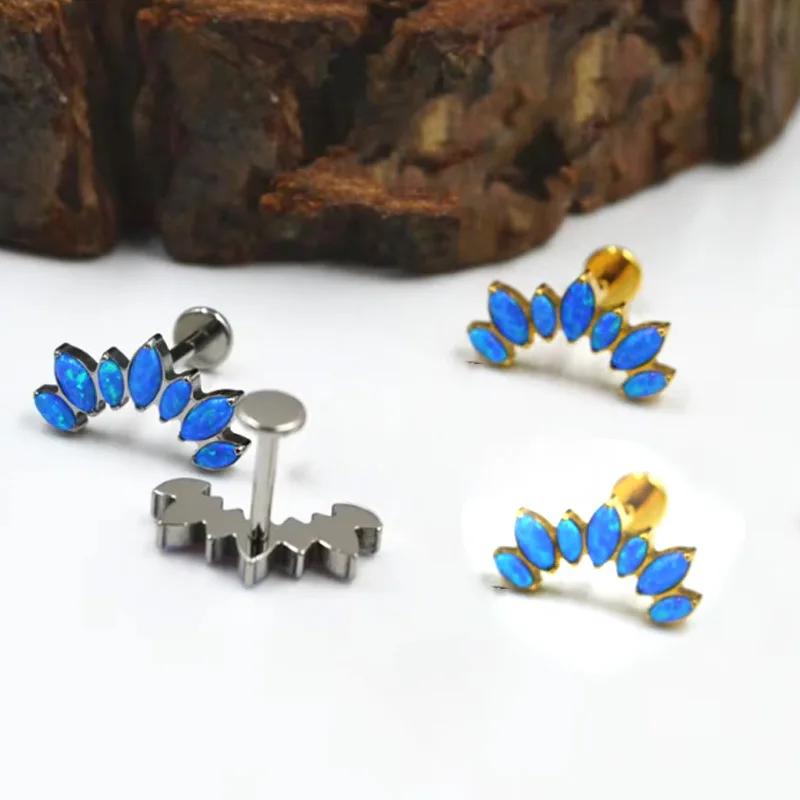 1Pc ASTM F136 Titanium Ear Tragus Cartilage Helix Daith Piercing Stud Earring for Women Internal Thread Labret Piercing Lip Ring
1Pc ASTM F136 Titanium Ear Tragus Cartilage Helix Daith Piercing Stud Earring for Women Internal Thread Labret Piercing Lip Ring