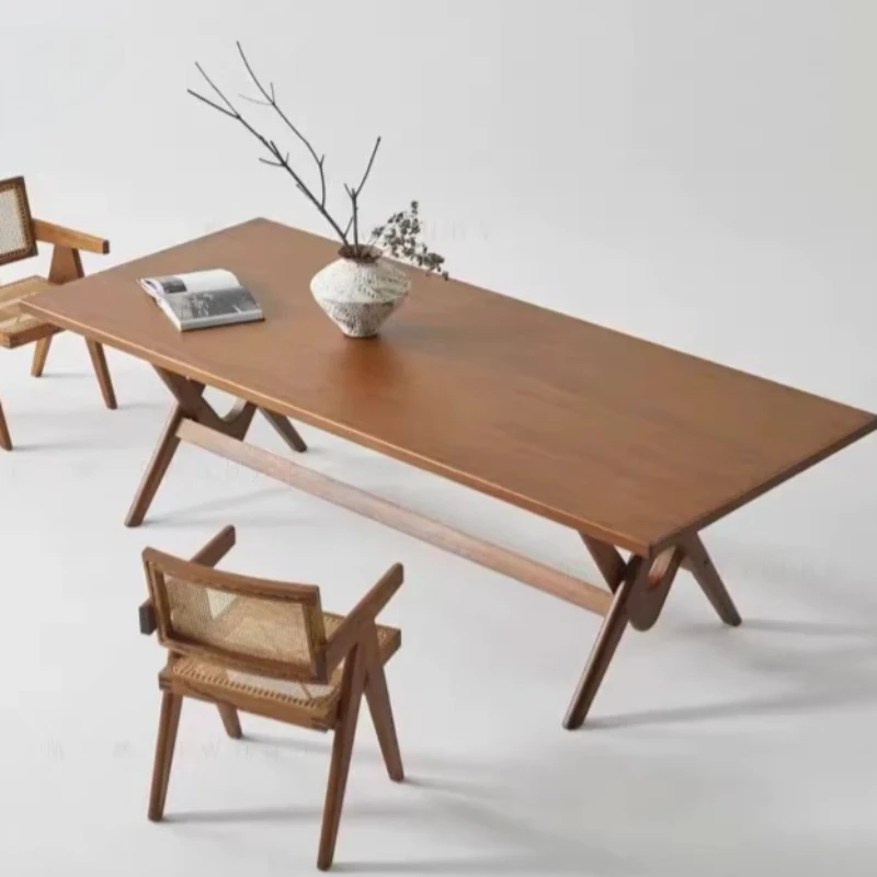 Designers Solid Wood Dining Tables Originality Living Room Nordic Minimalism Dining Tables Tea Home Furniture Esstisch HQ40CZ
Designers Solid Wood Dining Tables Originality Living Room Nordic Minimalism Dining Tables Tea Home Furniture Esstisch HQ40CZ