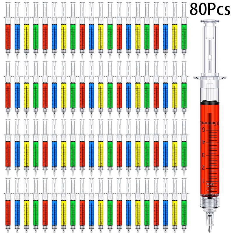 80Pcs Ballpoint Gel Pens Retractable Fun Novelty Pens for Nurses Student School Supplies
80Pcs Ballpoint Gel Pens Retractable Fun Novelty Pens for Nurses Student School Supplies