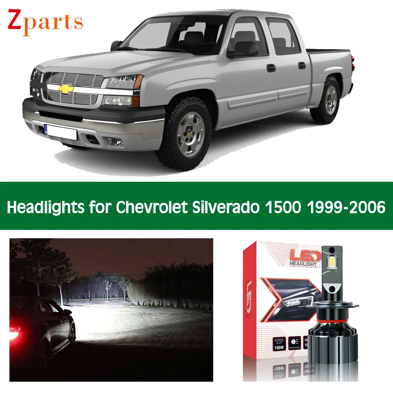 Автомобильные светодиодные фары для Chevrolet Silverado 1500 1999 2000 2001 2002 2003 2004 2005 2006 светодиодный лампы низкая дальнего Canbus аксессуары
Автомобильные светодиодные фары для Chevrolet Silverado 1500 1999 2000 2001 2002 2003 2004 2005 2006 светодиодный лампы низкая дальнего Canbus аксессуары