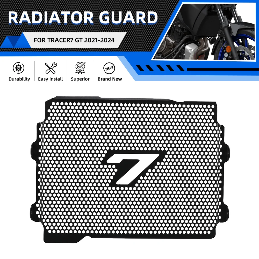 For Yamaha Tracer7 GT 2021-2022-2023-2024 Motorcycle Accessories Black Radiator Guard Protector Grille Cover Oil Cooler Guard
For Yamaha Tracer7 GT 2021-2022-2023-2024 Motorcycle Accessories Black Radiator Guard Protector Grille Cover Oil Cooler Guard