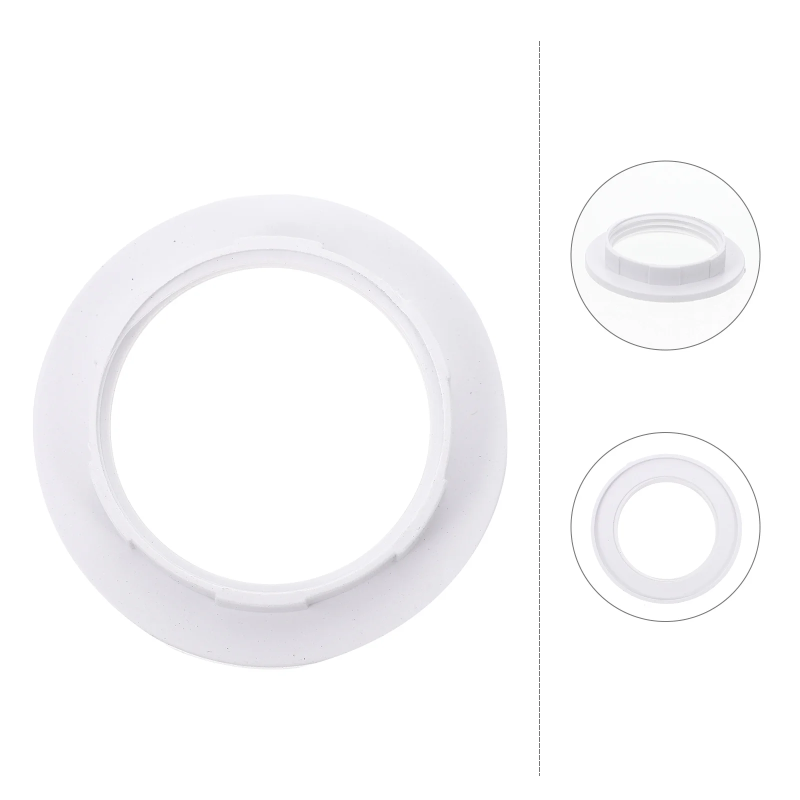 10Pcs E27 Lamp Holder Fixing Rings Premium Plastic Lamp Fixing Rings Convenient Light Holder Fixator for Home Use
10Pcs E27 Lamp Holder Fixing Rings Premium Plastic Lamp Fixing Rings Convenient Light Holder Fixator for Home Use