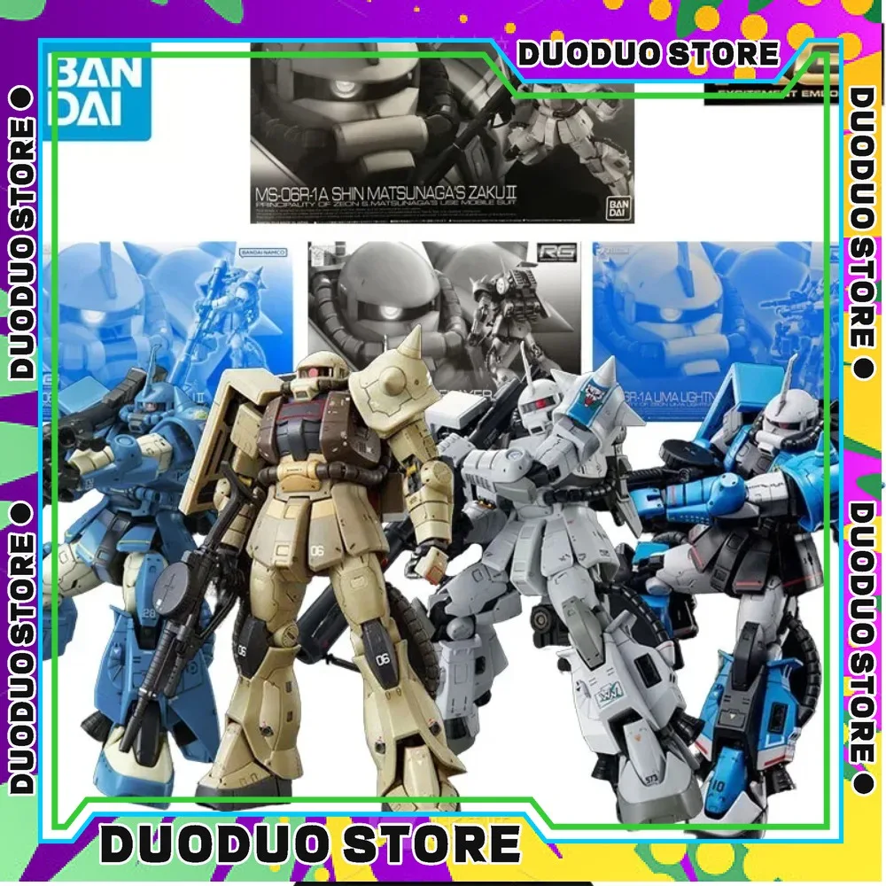 Bandai Original Model Kit RG PB SHIN MATSUNAGA ZAKU MINELAYER 1/144 Anime Action Figure Assembly Model Toy Gift for Boys
Bandai Original Model Kit RG PB SHIN MATSUNAGA ZAKU MINELAYER 1/144 Anime Action Figure Assembly Model Toy Gift for Boys