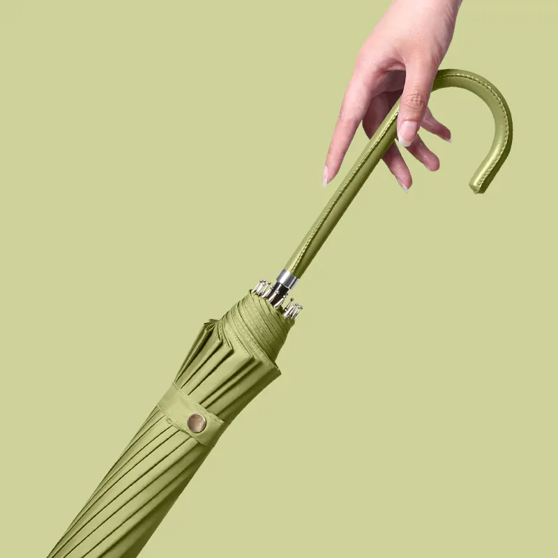 ins British 16K solid color long-handled umbrella female plus reinforcement double thickened Nordic forest long-handled umbrella
ins British 16K solid color long-handled umbrella female plus reinforcement double thickened Nordic forest long-handled umbrella