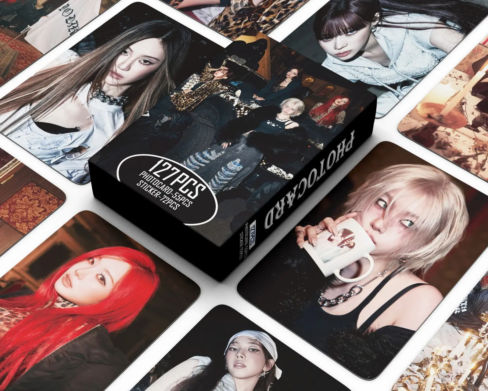 127 мини-карточек K-pop гёрл-групп, новая коллекция фотокарточек из альбомов, стикеры для открыток, подарочные LOMO-карточки
127 мини-карточек K-pop гёрл-групп, новая коллекция фотокарточек из альбомов, стикеры для открыток, подарочные LOMO-карточки