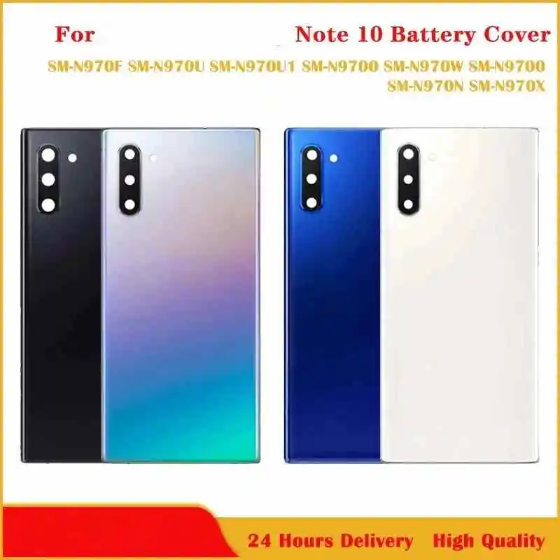 Original New Back Glass For Samsung Galaxy Note 10 Battery Cover Rear Door Back Housing Rear Case Replacement Parts With Logo
Original New Back Glass For Samsung Galaxy Note 10 Battery Cover Rear Door Back Housing Rear Case Replacement Parts With Logo