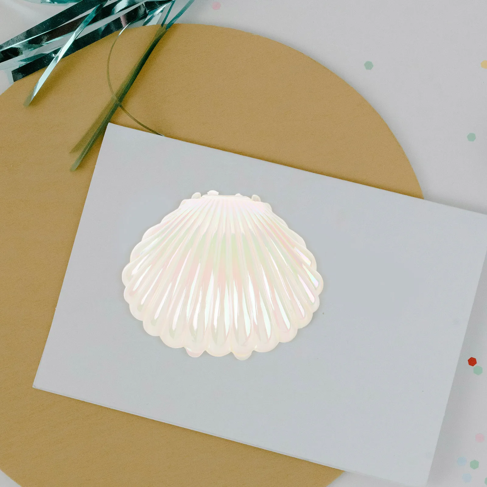 Shell Shaped Jewelry Box White Plastic Seashell Container Necklace Bracelet Storage Tray Dish Home Decor ganizer
Shell Shaped Jewelry Box White Plastic Seashell Container Necklace Bracelet Storage Tray Dish Home Decor ganizer