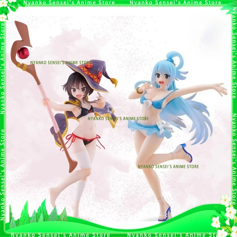 In Stock Blessings on this wonderful world Megumin Aqua Swimsuit 18CM Premium Figure Collectibles Anime Models Toy Doll
In Stock Blessings on this wonderful world Megumin Aqua Swimsuit 18CM Premium Figure Collectibles Anime Models Toy Doll