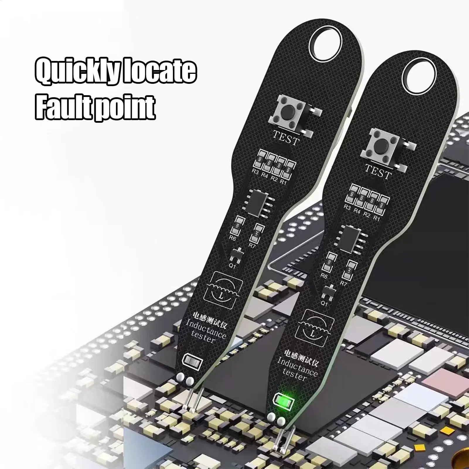 Inductance Tester Motherboard Coil Tester Inductor Detector Repair Tool Electromagnetic Induction Quick Fault Check
Inductance Tester Motherboard Coil Tester Inductor Detector Repair Tool Electromagnetic Induction Quick Fault Check