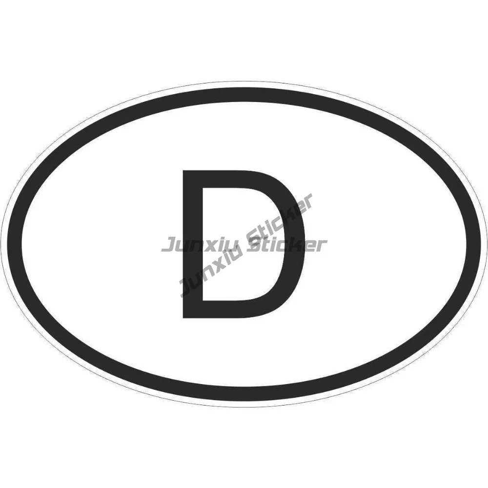Oval Sticker Flag Country Code Bumper Decal Car Germany German D 4x4 Bumper Sticker Funny Decoration Decals Motorcycle
Oval Sticker Flag Country Code Bumper Decal Car Germany German D 4x4 Bumper Sticker Funny Decoration Decals Motorcycle