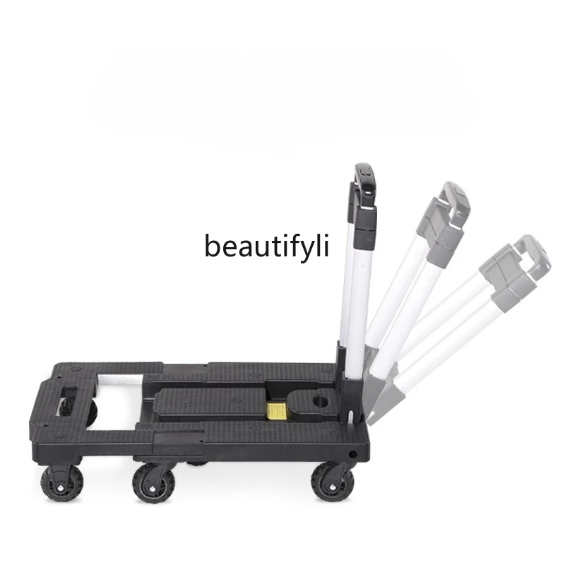 Hand-pulled cart, folding trolley handling, luggage, hand-pushed, trolley portable pulling goods
Hand-pulled cart, folding trolley handling, luggage, hand-pushed, trolley portable pulling goods