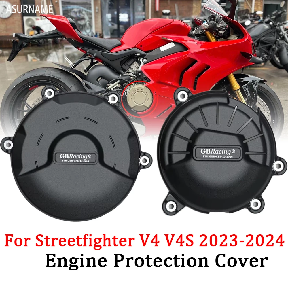 Motorcycle Accessories Engine Cover Sets Bonnet Protector Engine Cover For Ducati Streetfighter V4 V4S 2023-2024
Motorcycle Accessories Engine Cover Sets Bonnet Protector Engine Cover For Ducati Streetfighter V4 V4S 2023-2024