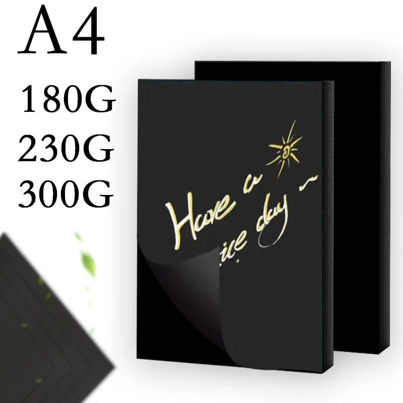 A4 180G200G300G 20/50PCS Black Cardboard Paper Handmade Card Paper DIY PackageThick Watercolor Painting Origami Crafts Pack
A4 180G200G300G 20/50PCS Black Cardboard Paper Handmade Card Paper DIY PackageThick Watercolor Painting Origami Crafts Pack