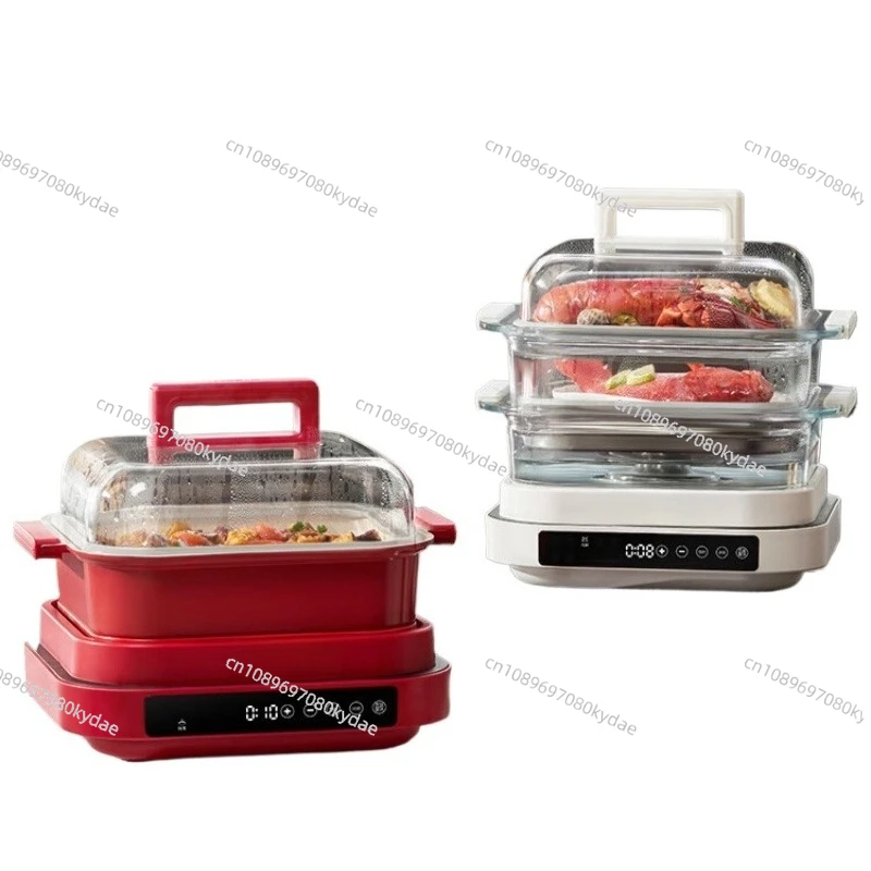 Electric Food Steamer 304 Stainless Steel Steamer for Cooking Multi Functional Electric Steamer 220V Multicooker
Electric Food Steamer 304 Stainless Steel Steamer for Cooking Multi Functional Electric Steamer 220V Multicooker