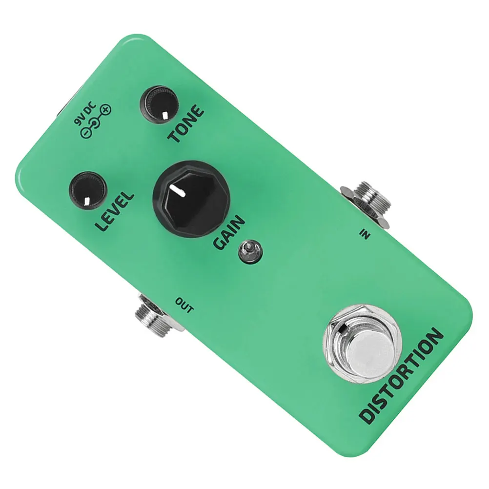 Distortion Effect Electric Guitar Pedal Mini Sound Green Portable Practice Performance Bass Effector Accessories
Distortion Effect Electric Guitar Pedal Mini Sound Green Portable Practice Performance Bass Effector Accessories