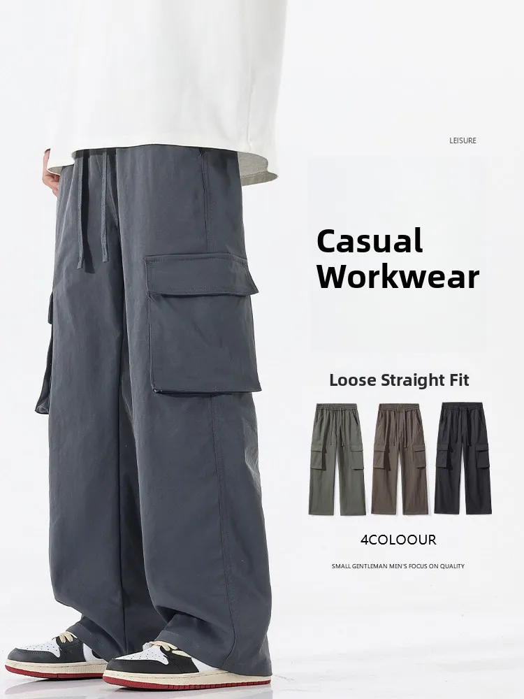 Мужские брюки в стиле ретро-американской рабочей одежды, модные, в стиле стритстайл, модель Haome Assault Trooper, повседневные широкие брюки-карго в стиле парашютчика
Мужские брюки в стиле ретро-американской рабочей одежды, модные, в стиле стритстайл, модель Haome Assault Trooper, повседневные широкие брюки-карго в стиле парашютчика