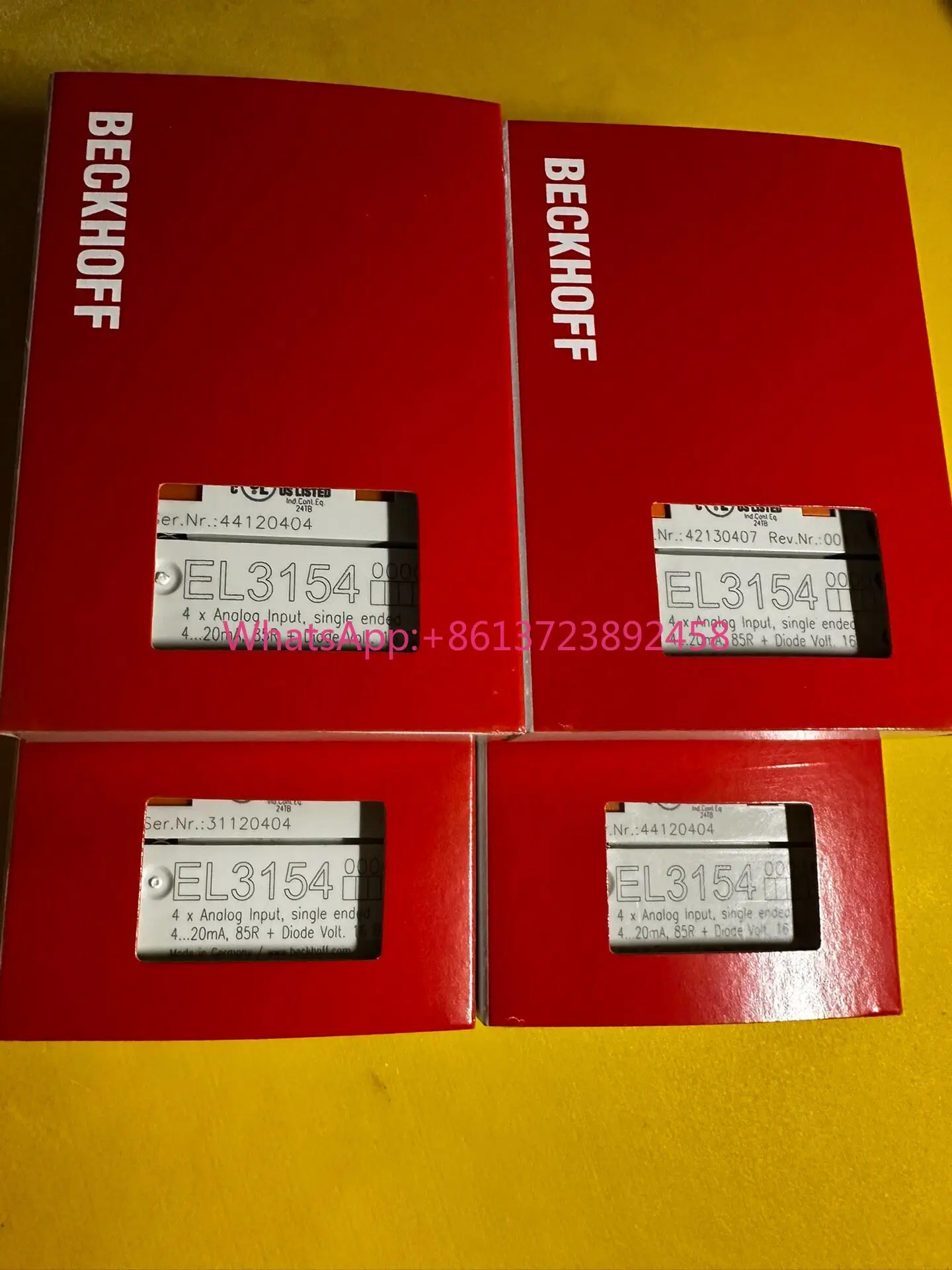 Beckhoff module EL3154 is brand new and original, high quality
Beckhoff module EL3154 is brand new and original, high quality