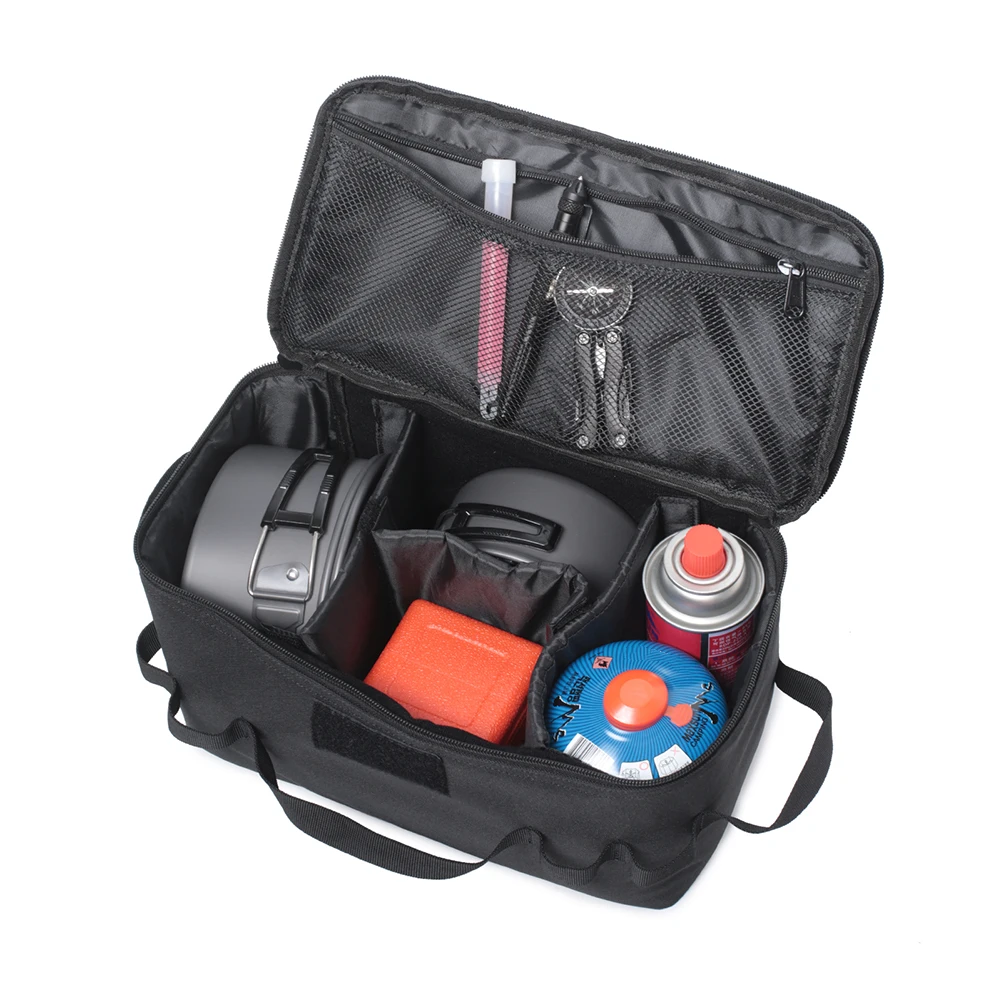 Practical Organizer Bags Large Capacity Gas Stove Canister Pot Carry Bags Multifunctional Pouch Storage Bag Outdoor Equipment
Practical Organizer Bags Large Capacity Gas Stove Canister Pot Carry Bags Multifunctional Pouch Storage Bag Outdoor Equipment