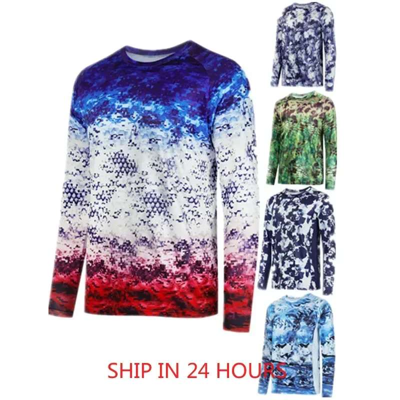 Fishing Clothing Men Long Sleeve UV Protection Performance Angling Sportswear Outdoor Sports Moisture Wicking Fishing Wear Pesca
Fishing Clothing Men Long Sleeve UV Protection Performance Angling Sportswear Outdoor Sports Moisture Wicking Fishing Wear Pesca