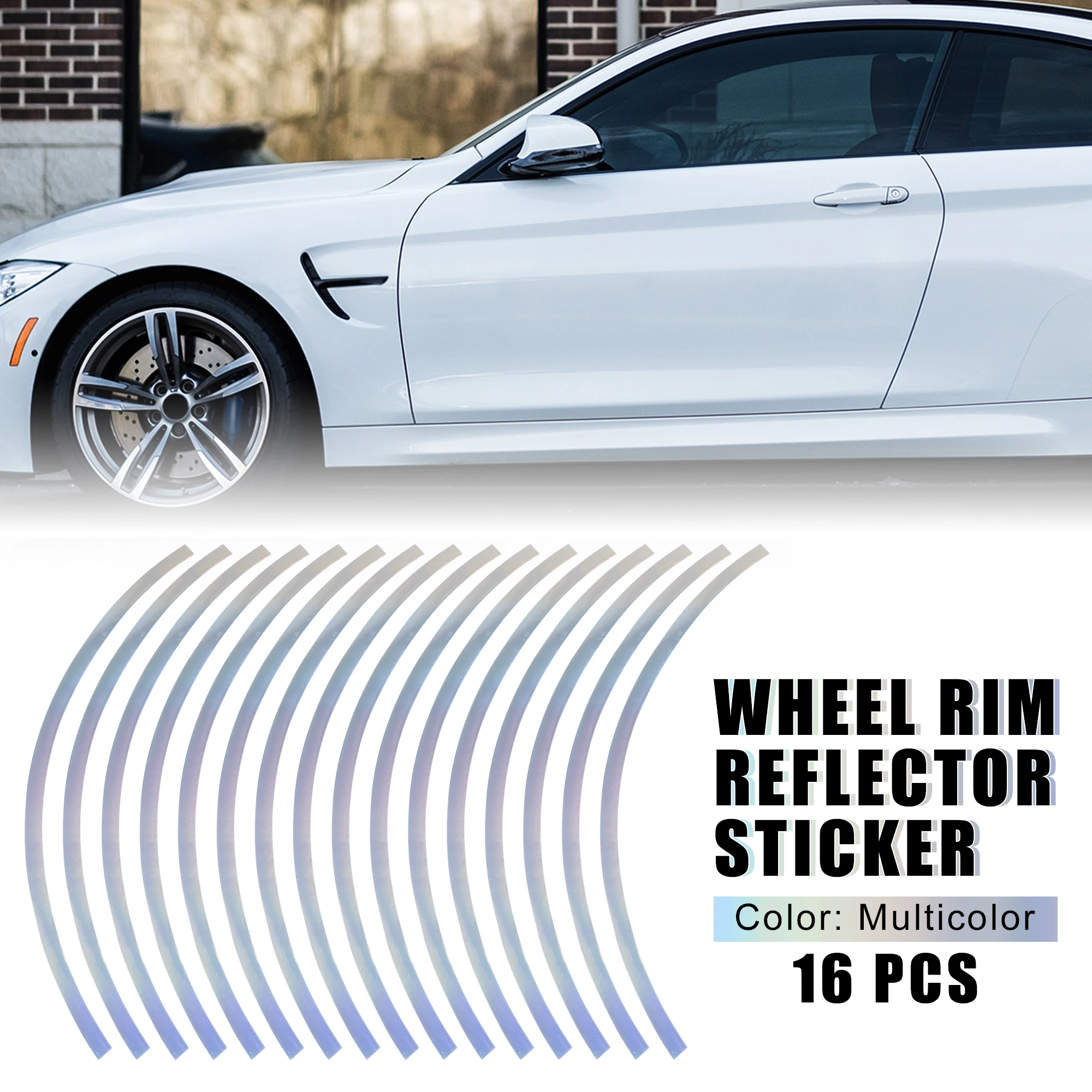 Uxcell 16pcs 17 Inch Car Motorcycle Wheel Rim Sticker Reflective Stripe 7 Colors Universal Tire Sticker Accessories Moto
Uxcell 16pcs 17 Inch Car Motorcycle Wheel Rim Sticker Reflective Stripe 7 Colors Universal Tire Sticker Accessories Moto