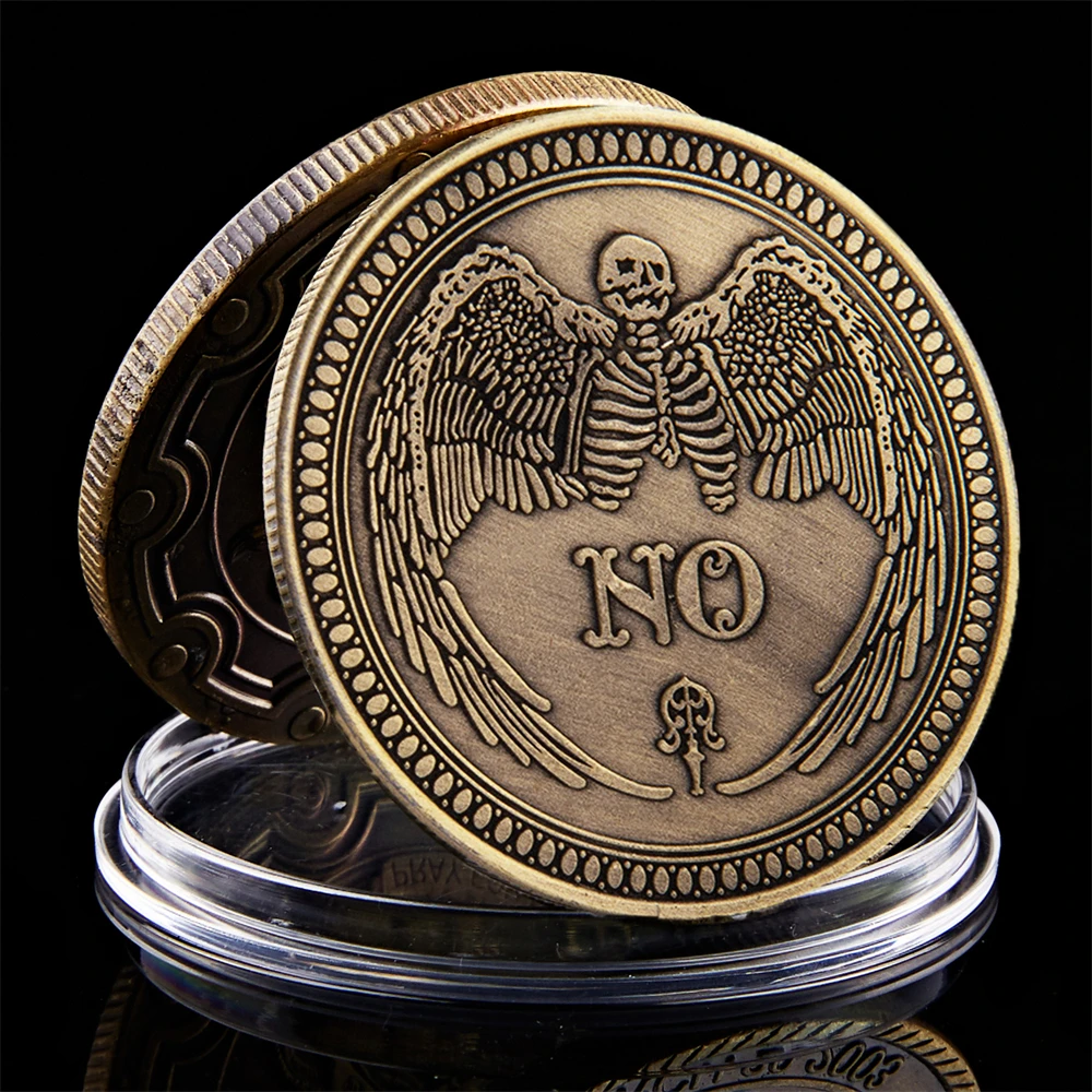 Letter Yes or No Prediction Decision Coin Ouija All-Seeing Death Or Eye Angel Gothic Collection Art Gifts
Letter Yes or No Prediction Decision Coin Ouija All-Seeing Death Or Eye Angel Gothic Collection Art Gifts