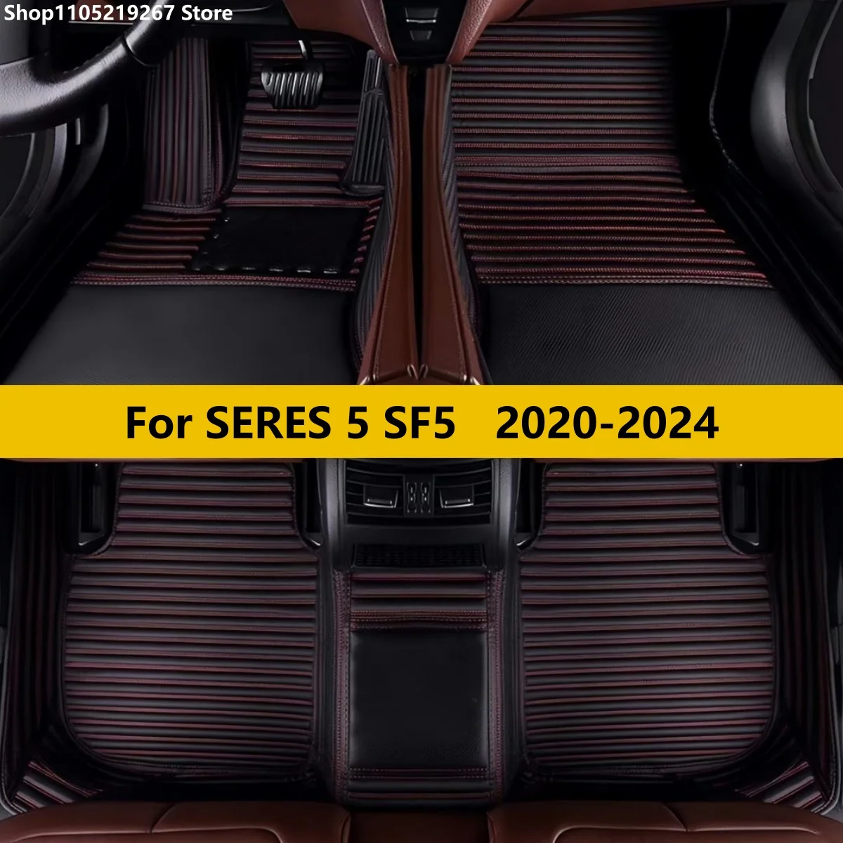 Автомобильные коврики для SERES 5 SF5 2020 2021 2022 2023 2024, полный комплект для переднего и заднего рядов, ковровые накладки, коврики для ног
Автомобильные коврики для SERES 5 SF5 2020 2021 2022 2023 2024, полный комплект для переднего и заднего рядов, ковровые накладки, коврики для ног