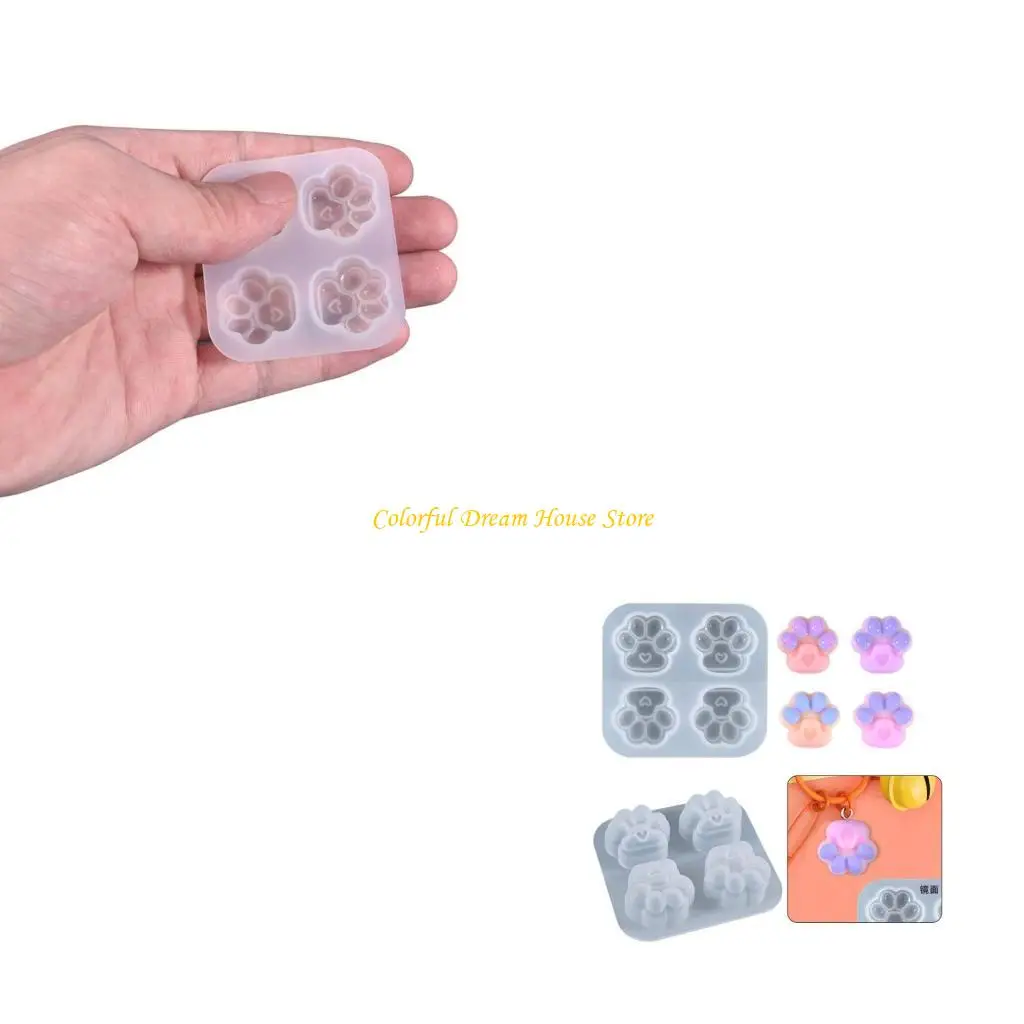 Shiny Glossy love Silicone Mold Love for Cat Paw Epoxy Resin Mold DIY Keychain Jewelry for Birthday Valentine Gift Craft
Shiny Glossy love Silicone Mold Love for Cat Paw Epoxy Resin Mold DIY Keychain Jewelry for Birthday Valentine Gift Craft