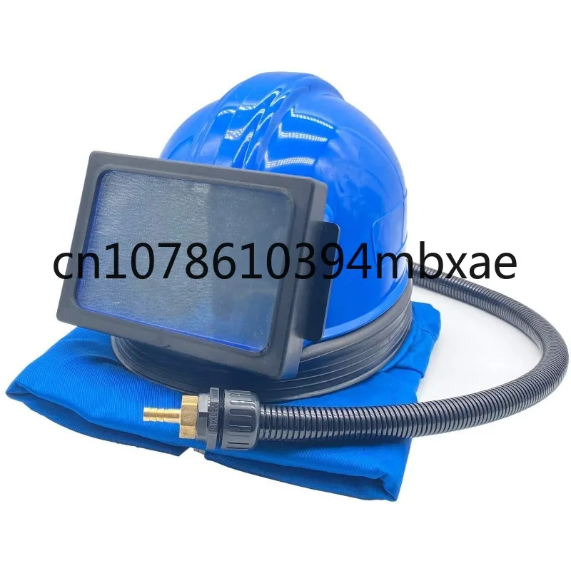 High quality Blue Sandblasting hood painting mask with feed air hose sandblast helmet
High quality Blue Sandblasting hood painting mask with feed air hose sandblast helmet