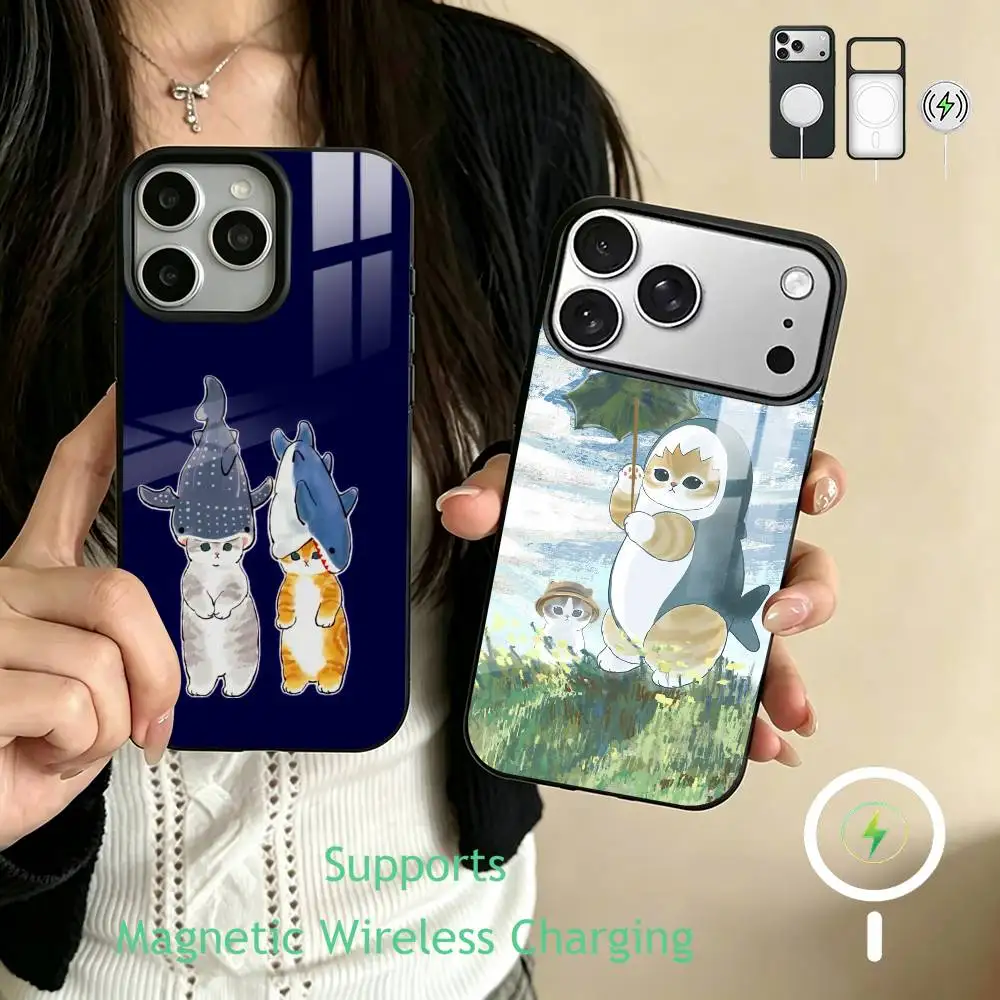 Cute M-mofusand Cat Phone Case For iPhone17,16,15,14,13,12,11 Plus,Pro Supports Magnetic Wireless Charging
Cute M-mofusand Cat Phone Case For iPhone17,16,15,14,13,12,11 Plus,Pro Supports Magnetic Wireless Charging