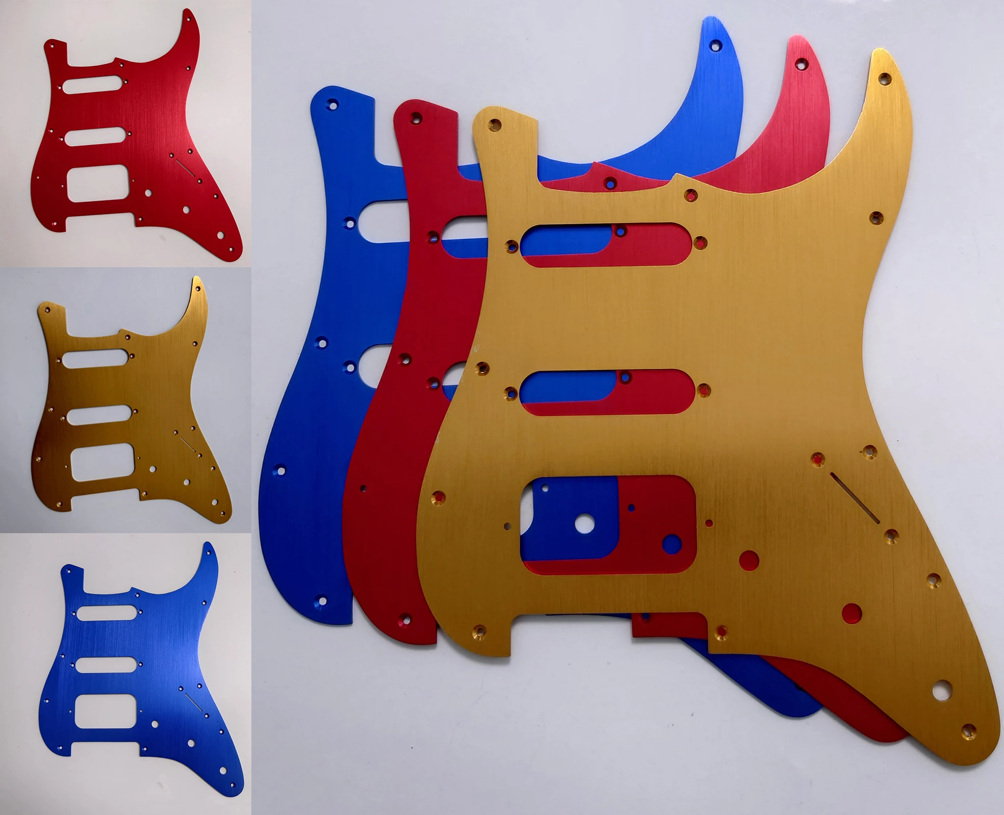 Электрическая гитара SSH Pickguard 1Ply алюминиевая гитарная царапинная пластина Pickguard профессиональные Запчасти для гитары доступны красные синие золотые
Электрическая гитара SSH Pickguard 1Ply алюминиевая гитарная царапинная пластина Pickguard профессиональные Запчасти для гитары доступны красные синие золотые