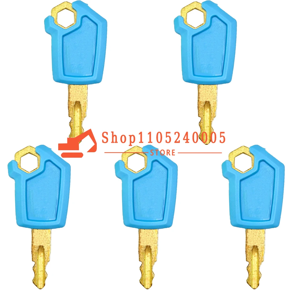 20/10/5/1pcs New 5P8500 Blue Ignition Start and Door Lock High Quality Key for Excavator Dozer Loader 5P8500
20/10/5/1pcs New 5P8500 Blue Ignition Start and Door Lock High Quality Key for Excavator Dozer Loader 5P8500