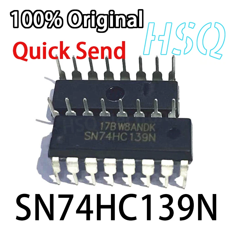 10PCS SN74HC139N 74HC139 74HC139N DIP16 Direct Signal Switch Multiplex Decoding
10PCS SN74HC139N 74HC139 74HC139N DIP16 Direct Signal Switch Multiplex Decoding