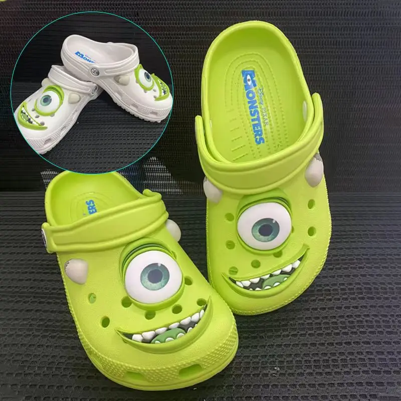 Hot Monsters Inc Mike Wazowski Summer Anti-Slip Outdoor Casual Beach Shoes Hole Hole Slippers Comfortable Breathable Sandals
Hot Monsters Inc Mike Wazowski Summer Anti-Slip Outdoor Casual Beach Shoes Hole Hole Slippers Comfortable Breathable Sandals