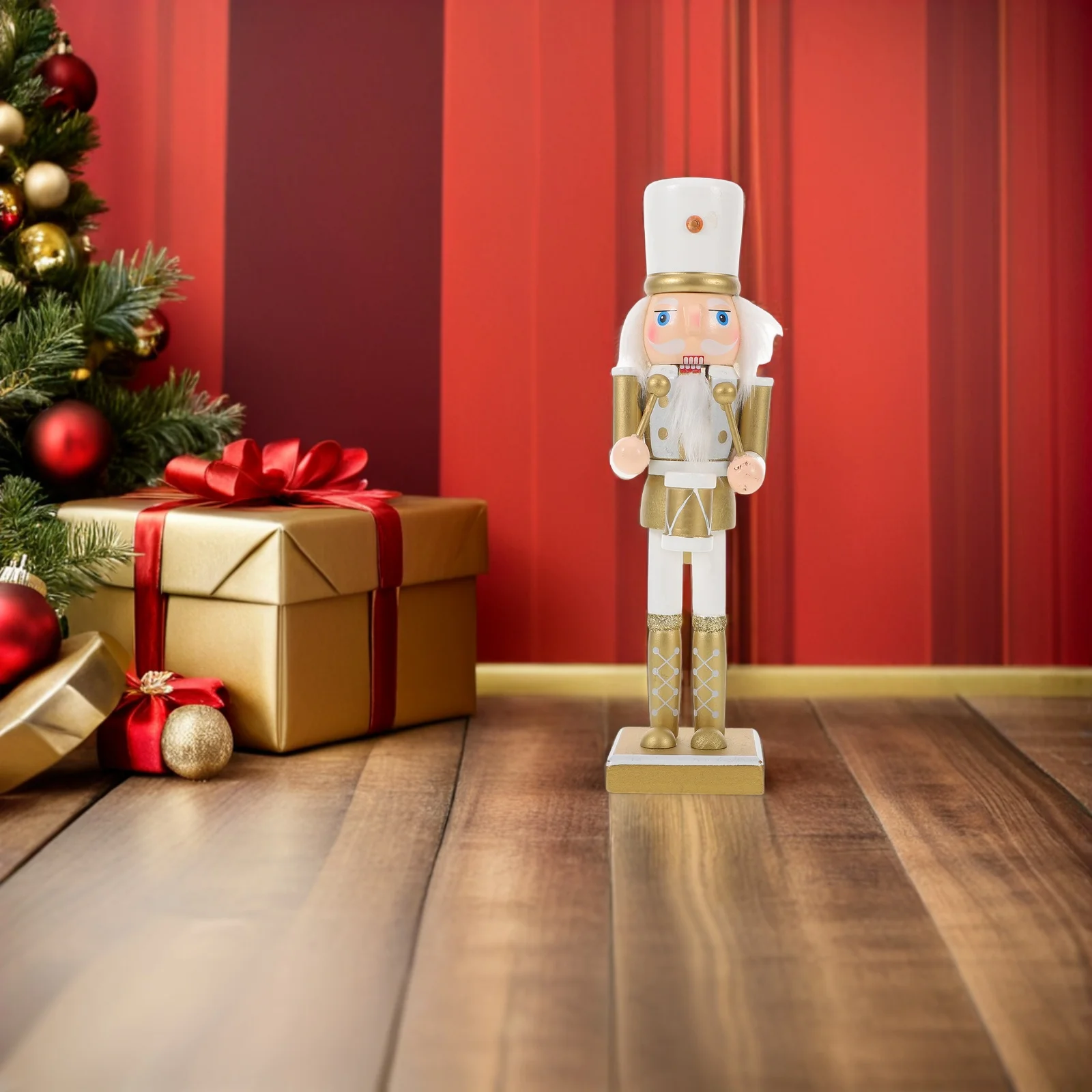 Home Decor Nutcracker Ornament Holiday Decorations for Puppet Christmas Figurines Golden Party
Home Decor Nutcracker Ornament Holiday Decorations for Puppet Christmas Figurines Golden Party
