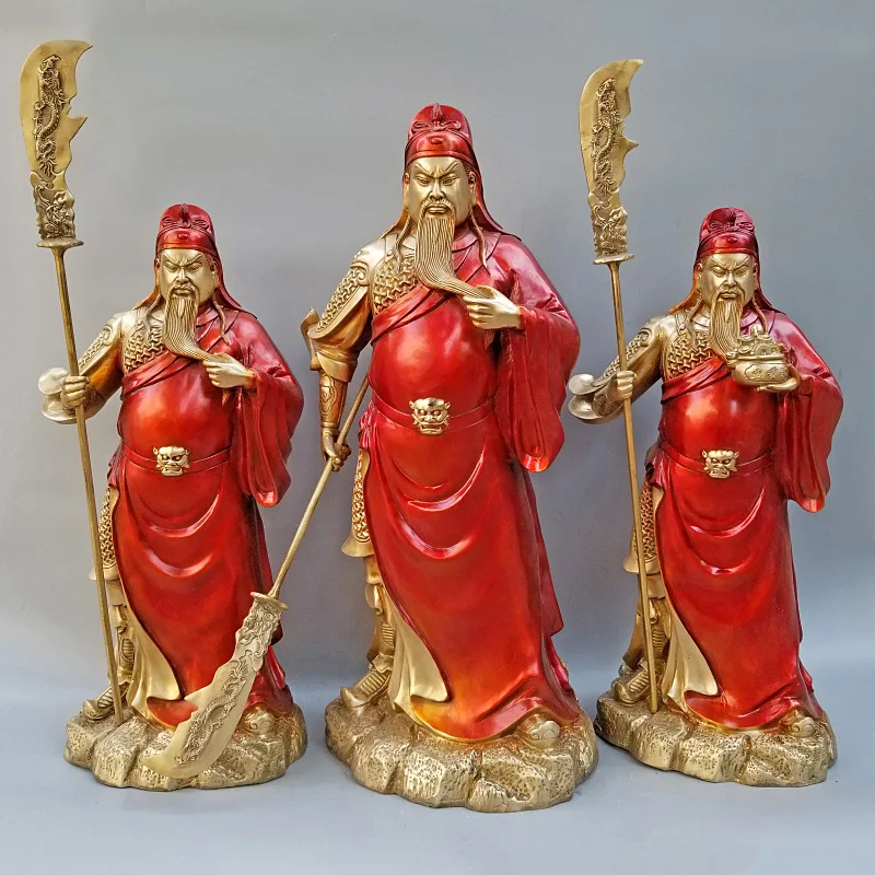 Hand-Painted Bronze Guan Yu and Wu Wealth God Statue Ornament, Wu Wealth God Living Room Decoration, Guan Er Ye Home Entrance De
Hand-Painted Bronze Guan Yu and Wu Wealth God Statue Ornament, Wu Wealth God Living Room Decoration, Guan Er Ye Home Entrance De