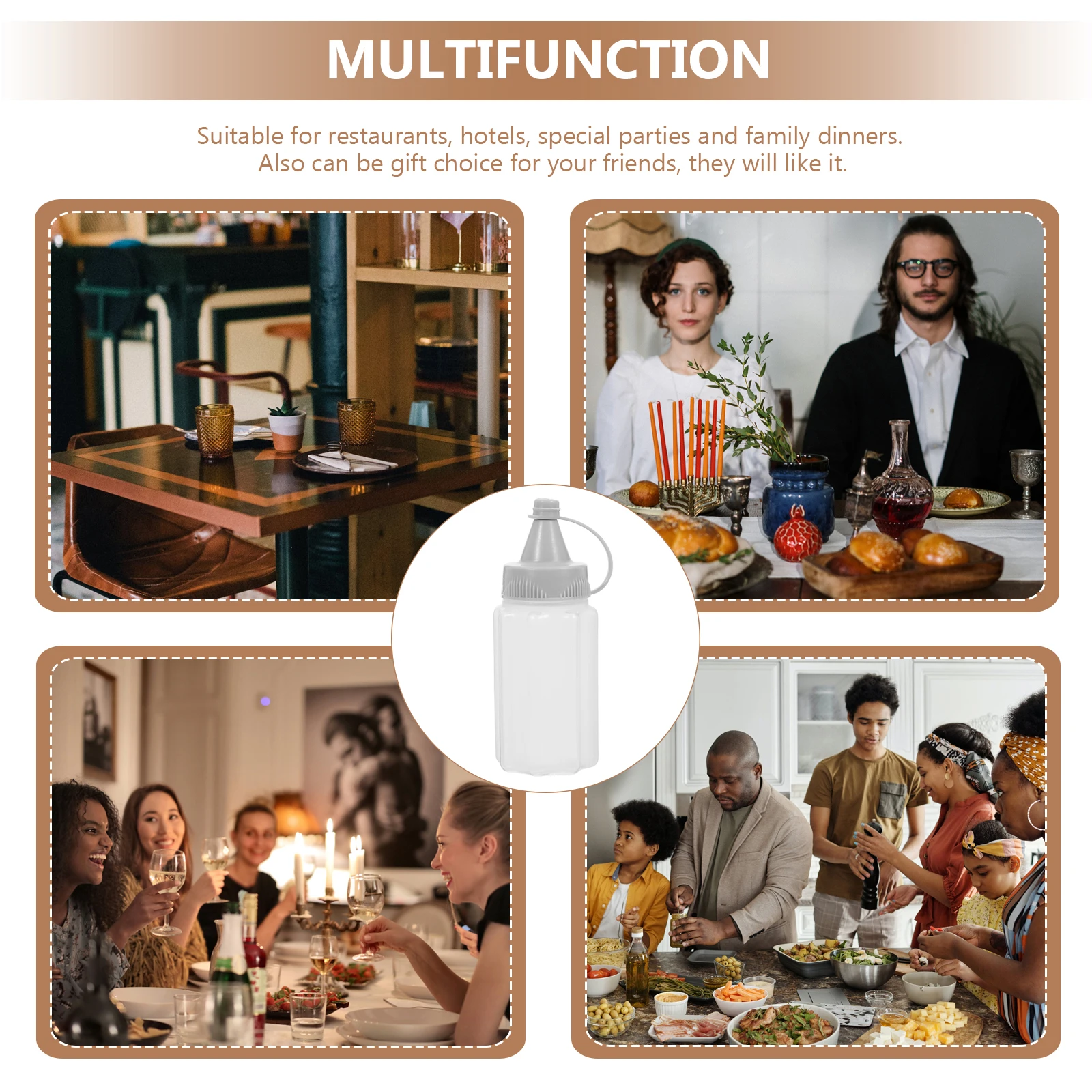 4Pcs Liquids Squeeze Bottles Condiment Storage Container Salad Dressing Dispenser Kitchen Use
4Pcs Liquids Squeeze Bottles Condiment Storage Container Salad Dressing Dispenser Kitchen Use