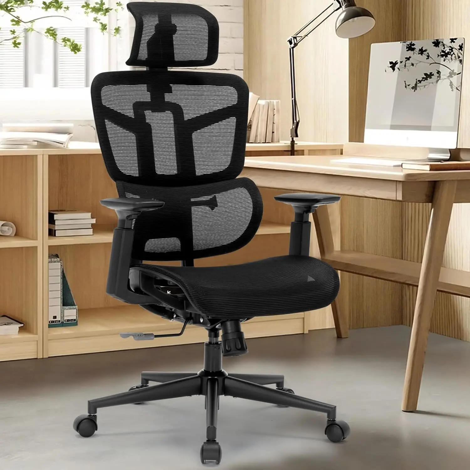 Ergonomic Office Chair, Desk Chair With Adjustable Height, Lumbar Support, High Ba Mesh Computer Chairs With Flip Up Armrests,
Ergonomic Office Chair, Desk Chair With Adjustable Height, Lumbar Support, High Ba Mesh Computer Chairs With Flip Up Armrests,